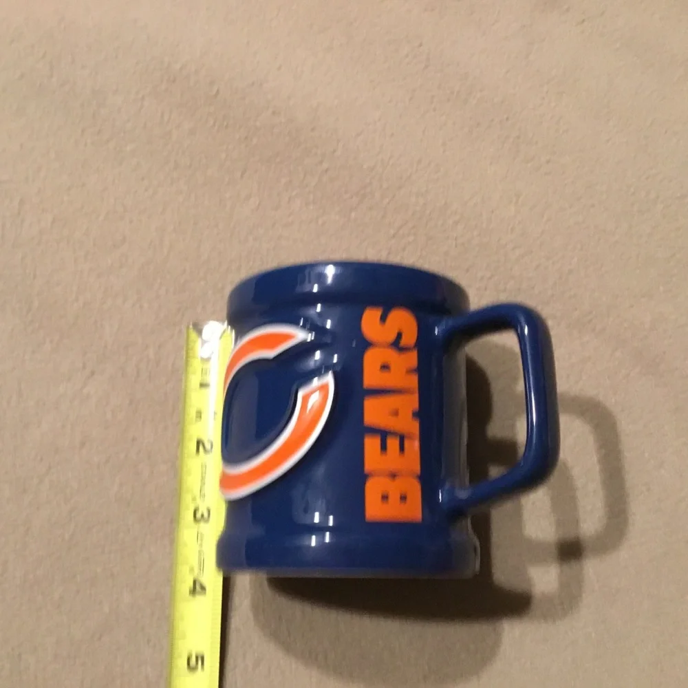 NFL Blue and Orange Bears Coffee Mug - Picture 1 of 3
